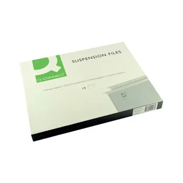 image of Q-Connect Q-Connect A4 Tabbed Suspension Files (Pack of 10) KF21017 KF21017