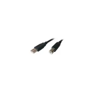 Image of Dexlan USB 2.0 A-B M/M 5m USB cable USB A USB B Black