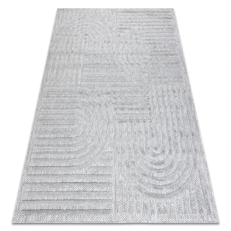 Image of RugsX Santo Rug in Grey Size: 120cm x 170cm Grey Unisex 120cm x 170 cm