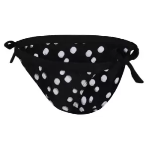 Image of Regatta Flavia Bikini String Bottoms - Blk/WhPlkaPr