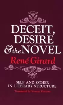 Image of Deceit desire and the novel by Girard