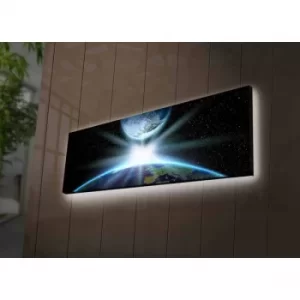 Image of 3090NASA-019 Multicolor Decorative LED Lighted Canvas Painting
