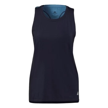 Image of adidas AEROREADY Designed 2 Move Sport Tank Top (Maternit - Legend Ink / White