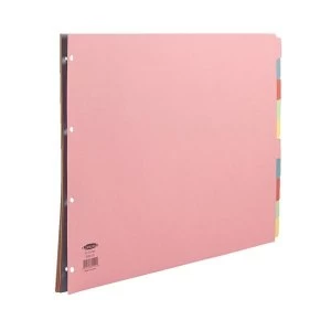Image of Concord Subject Divider A3 Oblong 10-Part Assorted 70499/J4