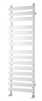Image of Wickes Haven Flat Panel Designer Towel Radiator - White 1200 x 500 mm