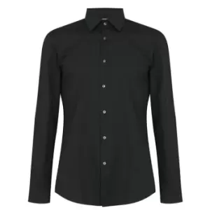 Image of Boss Hank Kent Shirt - Black