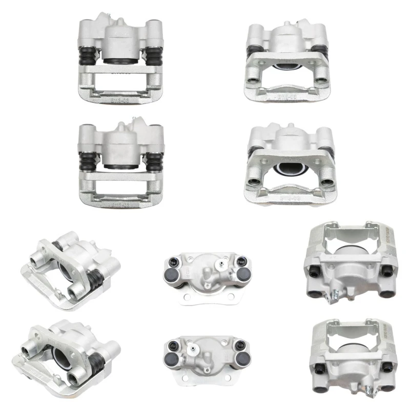 Image of RIDEX 78B1821 Brake caliper Front Axle Aluminium/Grey Cast Iron Brake Caliper (78)