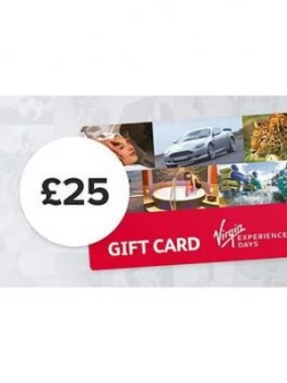 Image of Virgin Experience Days &Pound;25 Gift Card - Valid For 12 Months