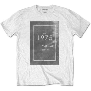 image of The 1975 - Facedown Mens Large T-Shirt - White