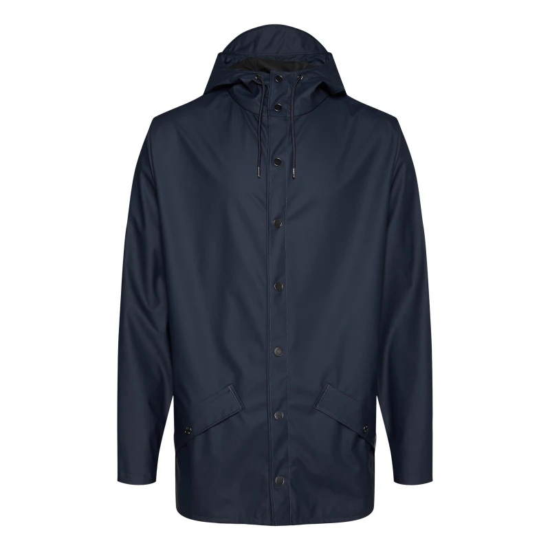Image of Rains Waterproof Jacket Navy 47 unisex X Small