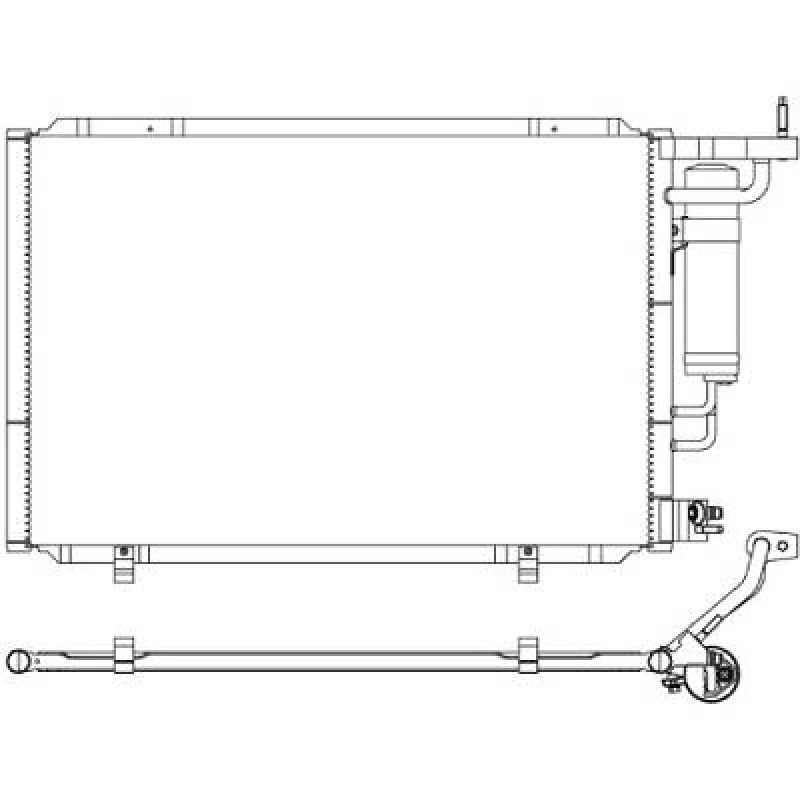 Image of Air conditioning condenser DIEDERICHS DCC1647