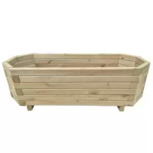 image of Vidaxl Garden Raised Bed 80X32X31cm Impregnated Pinewood