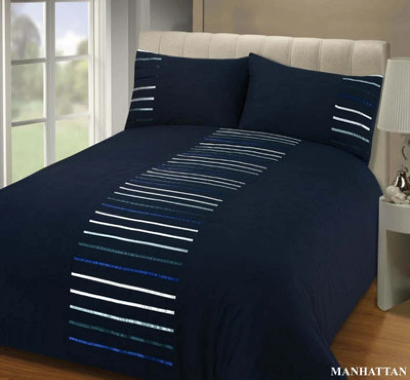 Image of Rapport Home Manhattan Duvet Set With Pillowcase