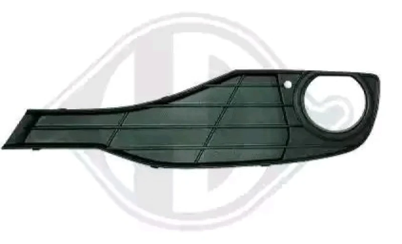 Image of DIEDERICHS 1217049 Bumper Grill Fitting Position: Left, Vehicle Equipment: for vehicles with front fog light Ventilation Grille,bumper (244)