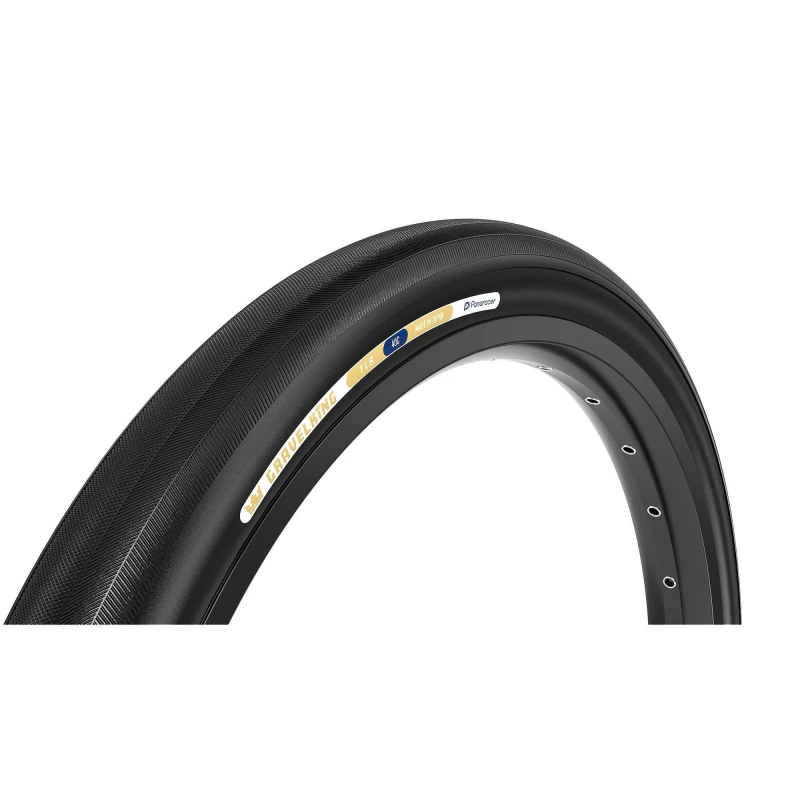 Image of Panaracer TLR GravelKing Slick TLR Gravel Tyre Black unisex 700x30c