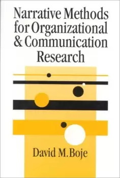 Image of Narrative methods for organizational and communication research by David M Boje