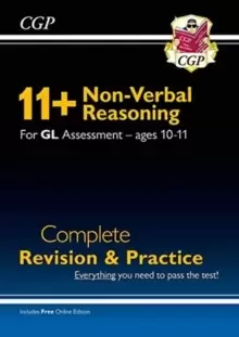 Image of New 11+ GL Non-Verbal Reasoning Complete Revision and Practice - Ages 10-11 (with Online Edition)