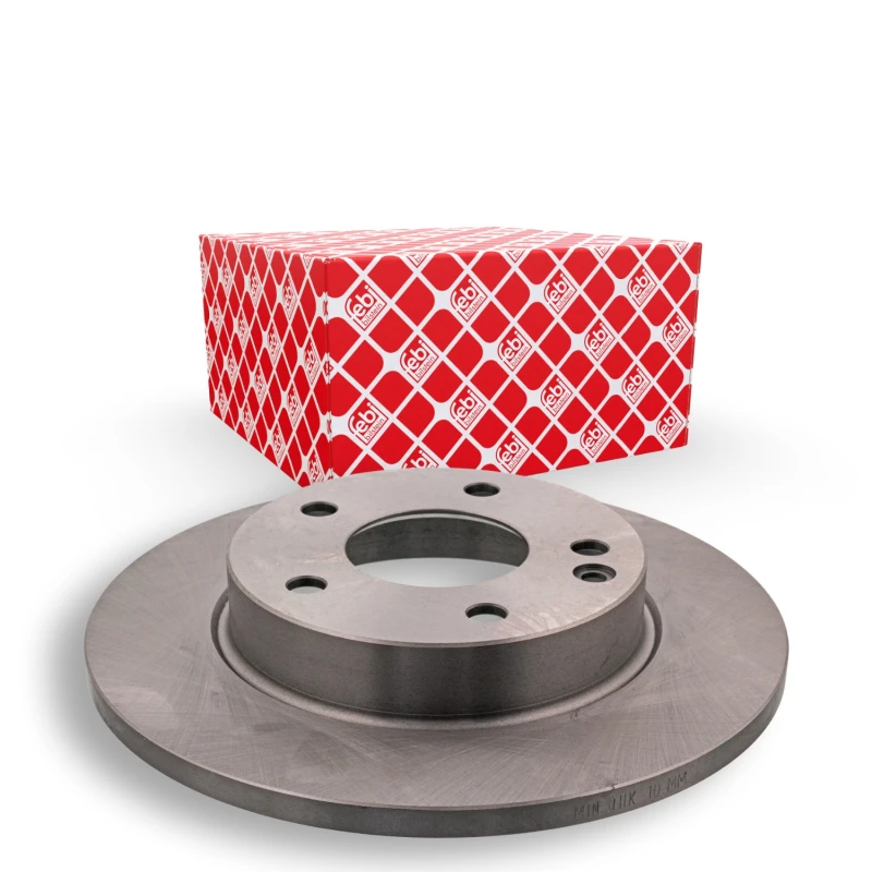 Image of FEBI BILSTEIN 17733 Brake disc Front Axle, solid, Coated Brake Disc (82)