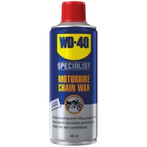 image of WD-40 44788 Specialist Motorbike Chain Wax 400ml