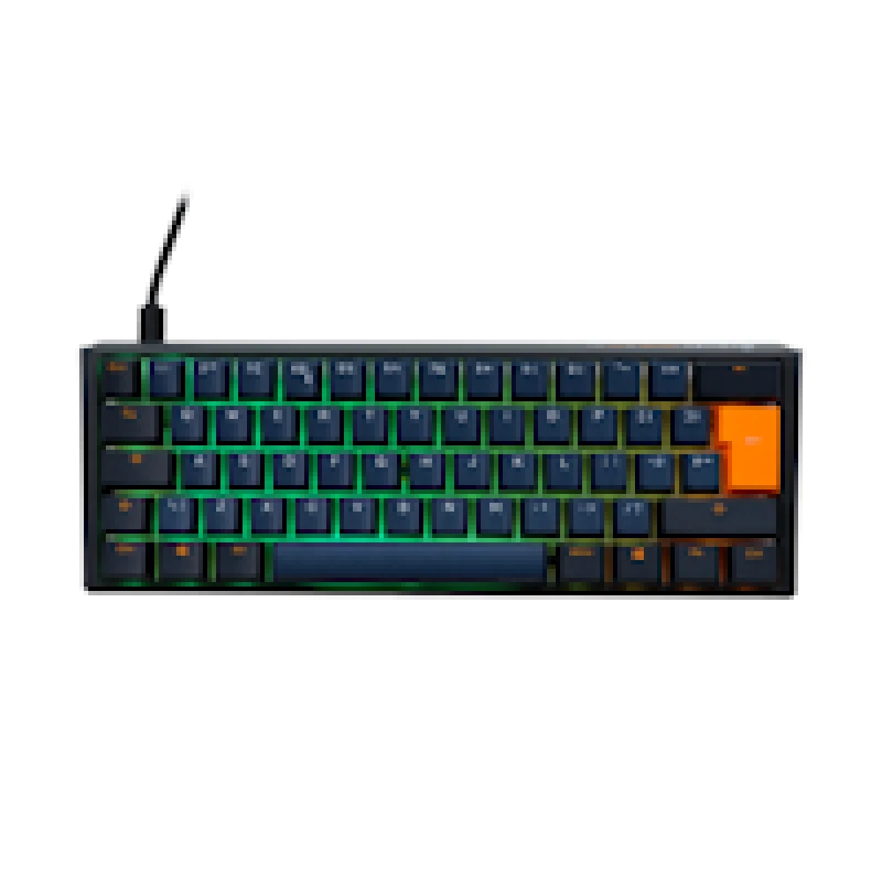 Image of Ducky One 3 Pro Nazca Line 60% Cherry MX2A Blue Gaming Keyboard