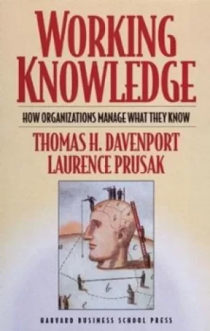 Image of Working knowledge by Thomas H Davenport