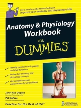 Image of Anatomy and Physiology Workbook for Dummies by Janet Rae-Dupree Paperback