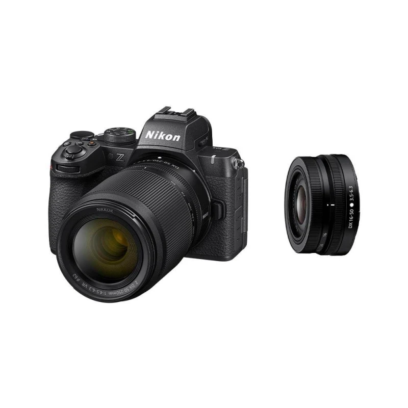 Image of Nikon Z50 II with 16-50mm and 50-250mm Lens Kit