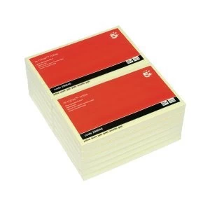 image of 5 Star Office Re Move Notes Repositionable Pad of 100 Sheets 76x127mm Yellow Pack of 12