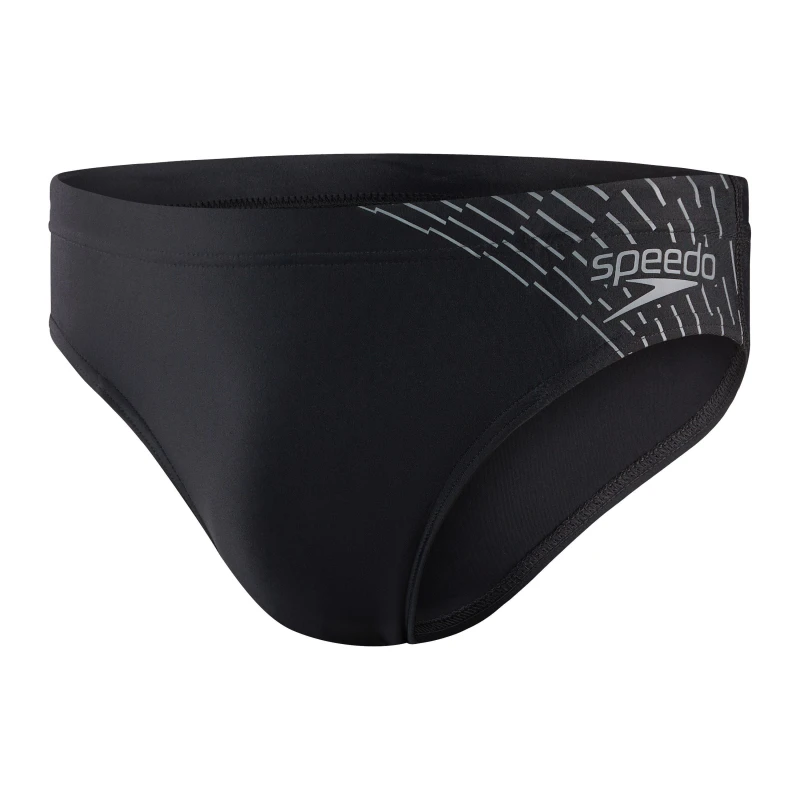 Image of Speedo Medley Logo Brief Mens - Black S