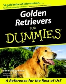 Image of Golden Retrievers for Dummies by Nona Kilgore Bauer Book