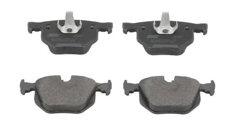 Image of JURID 573228J Brake pad set prepared for wear warning indicator Brake Pad Set,disc brake (402)