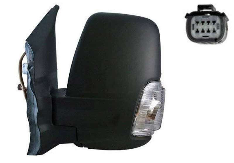 Image of ALKAR 9201666 Wing mirror Left, Manual, Convex Outside Mirror (50)