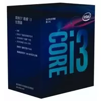 image of Intel Core i3-8100 3.6GHz (Coffee Lake) Socket LGA1151 Processor - Retail