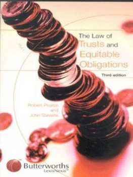 Image of The Law of Trusts and Equitable Obligations by Robert a Pearce and John Stevens Book