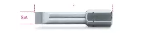 image of Beta Tools 866 LP 1x 1/4" Hex Drive Flat/Slot Bit 1 x 5.5mm 008660005