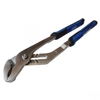 image of Faithfull FAIPLWP12N Soft Grip Water Pump Pliers 300mm - 50mm Capacity