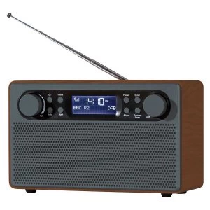Image of Daewoo Large Wooden DAB+/Fm Radio