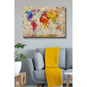 Image of Kanvas Tablo (70 x 100) - 115 Multicolor Decorative Canvas Painting
