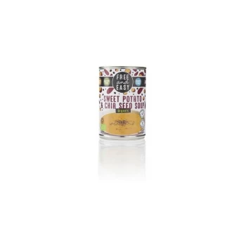 Image of Sweet Potato & Chia Soup - 400g x 6 - 89225 - Free&easy