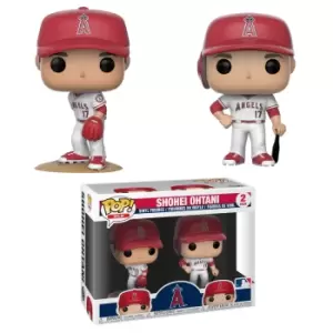 image of MLB Los Angeles Angels Shohei Ohtani Funko Pop! Vinyl 2 Pack