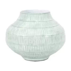 Image of Gallery Interiors Emma Vase in Pale Sage / Small