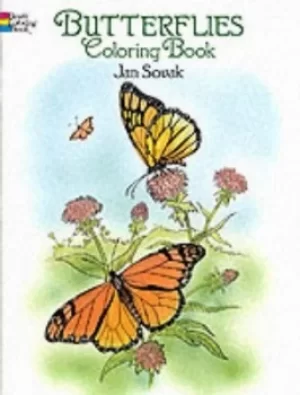 Image of Butterflies Coloring Book by Jan Sovak