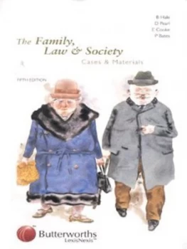 Image of The Family Law and Society by Brenda Hale Paperback