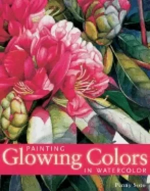 Image of painting glowing colors in watercolor
