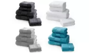 Image of Windsor Towel Bale, 6 Piece Set, Charcoal