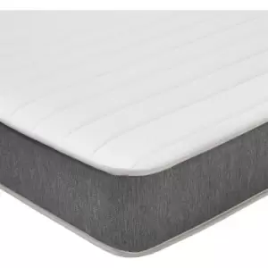 image of Starlight Beds - Advanced technique Pocket Spring with Superior Next-Gen Memory Fibre Luxurious Grey Border Spring Mattress, Double 135cm x 190cm