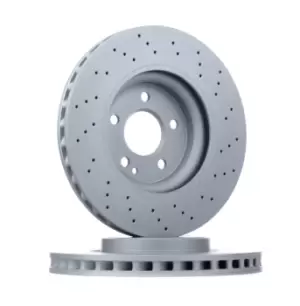 Image of ATE Brake disc 24.0130-0238.1 Brake rotor,Brake discs MERCEDES-BENZ,A-Klasse (W176),B-Klasse (W246, W242),CLA Coupe (C117),CLA Shooting Brake (X117)
