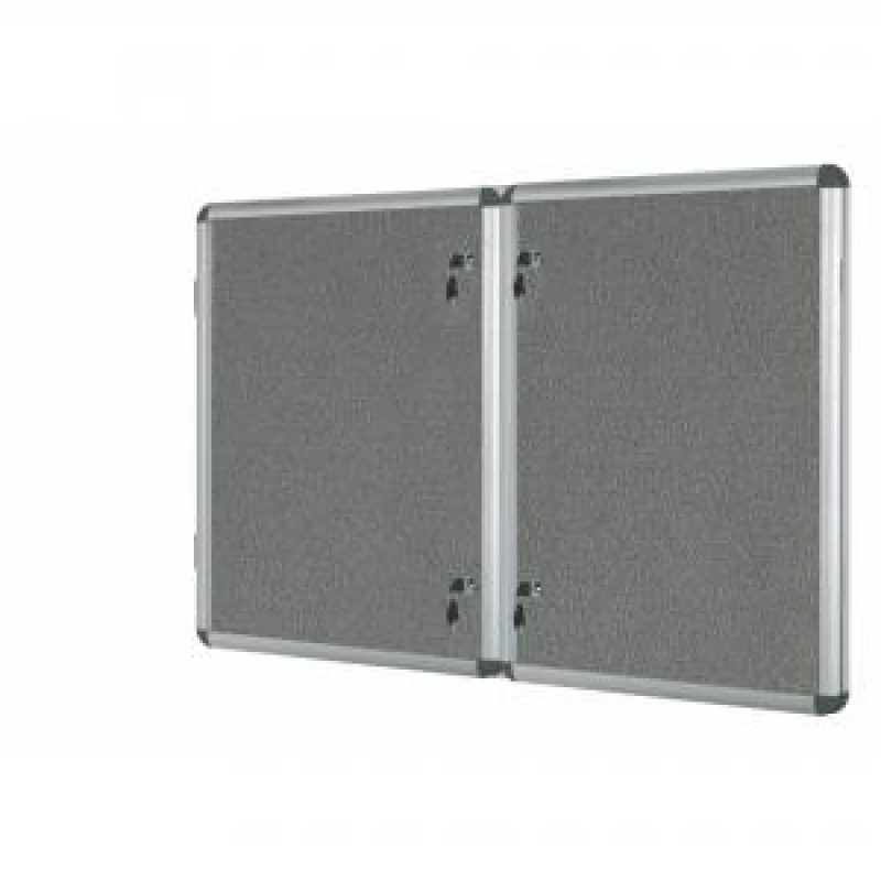 Image of Bi-Office Enclore Fire Retardant Grey Lockable Door Top Hinged 40xA4 ST750102150