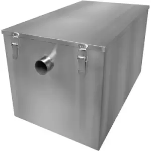 image of Kukoo - Commercial Grease Trap 120L Under Sink Interceptor 18KG Stainless