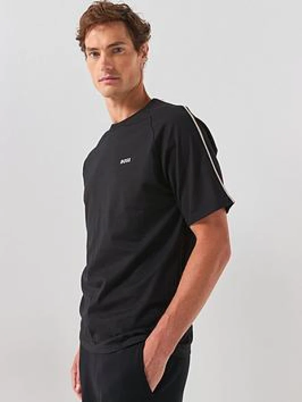 Image of Boss Mens T-Shirt Regular Fit T-Shirts S Black 59641603350